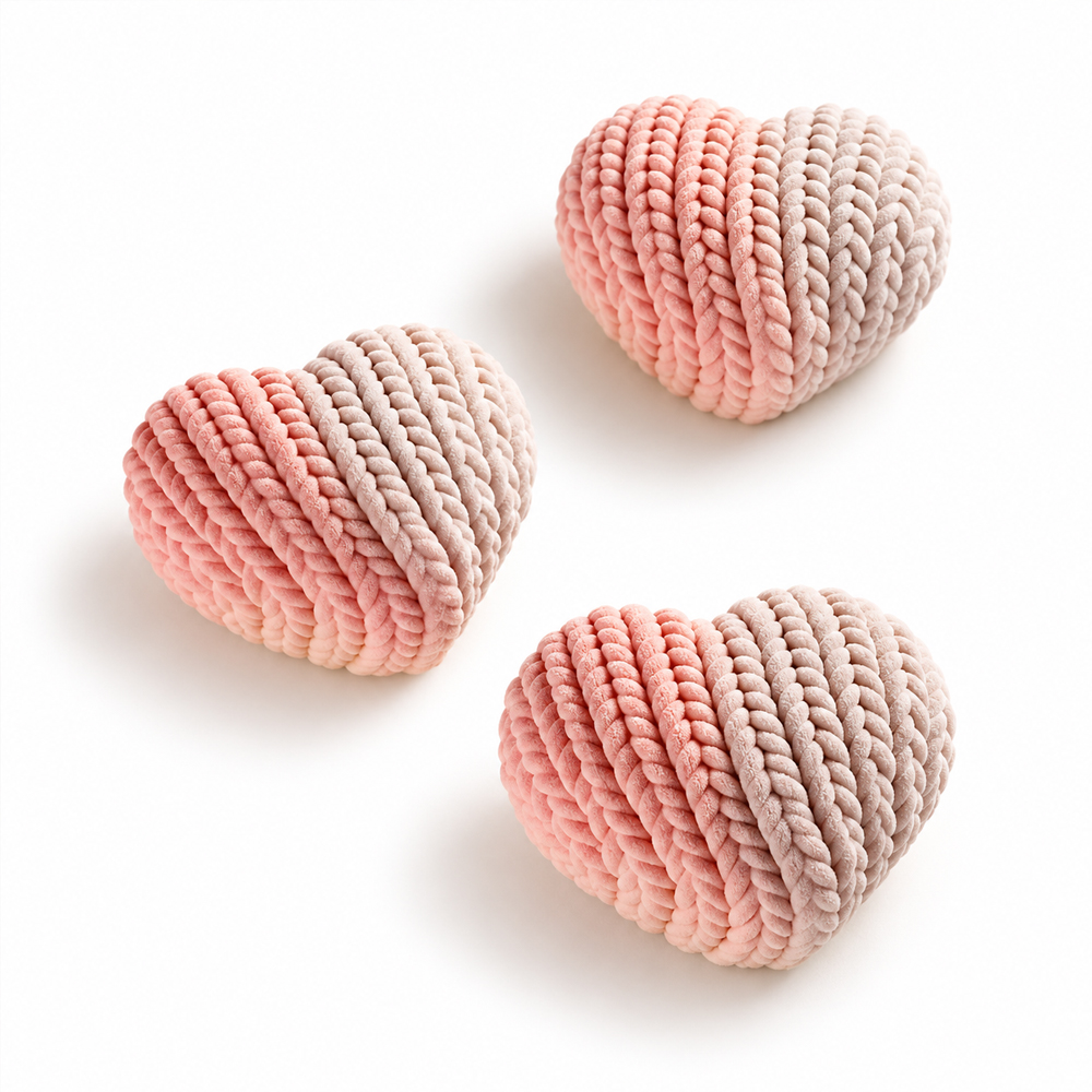 Pavoni Pavoflex PX43142 Tricot Heart Silicone Mold, 12 Cavities