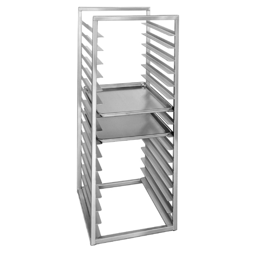 Channel 16 Pan Front Load Reach-in Bun Pan Rack 20 1/2" W 23" D 51" H, Welded