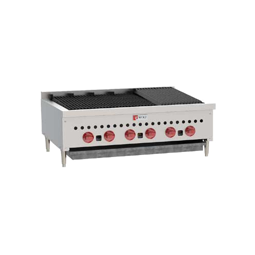 Wolf SCB36 Counter Model Natural Gas Charbroiler 36"