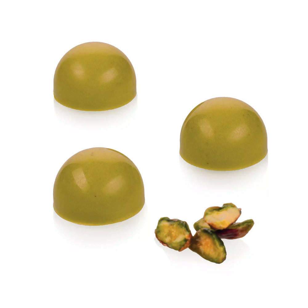 Silikomart SQ103 Half Sphere Silicone Mold, 80 Cavities