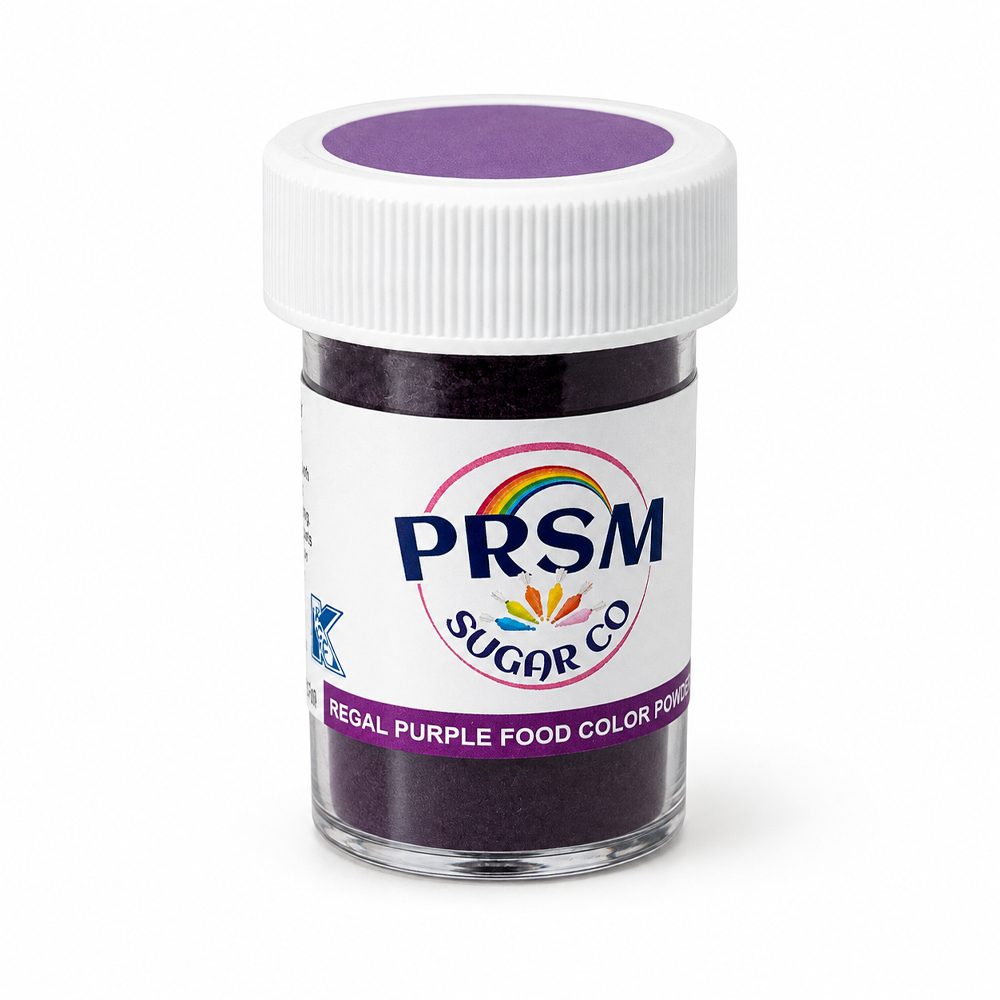 PRSM Regal Purple Gel Paste Natural Food Color Powder, 7 gr.