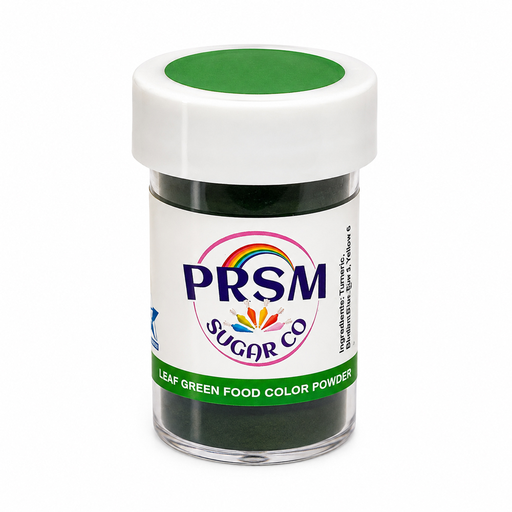 PRSM Leaf Green Gel Paste Natural Food Color Powder, 7 gr.