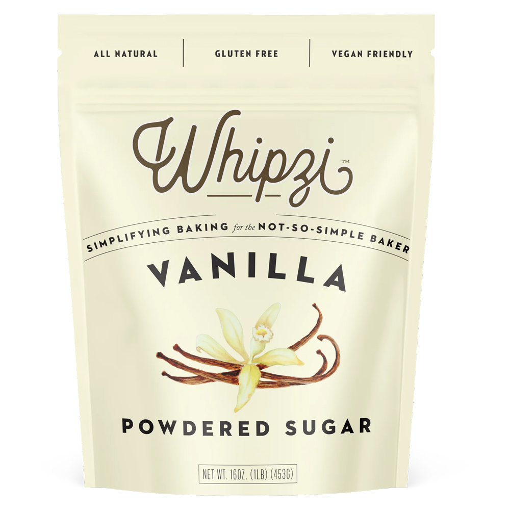 Whipzi Vanilla Flavor Powdered Sugar, 16 oz.