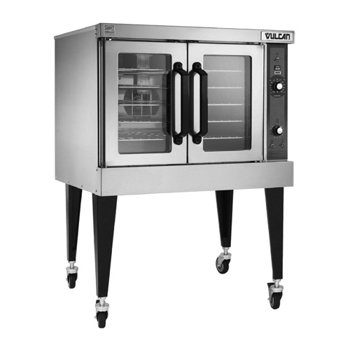 Vulcan VC6GC Single-Deck Natural Gas Convection Oven, Deep Depth, with Computer Controls