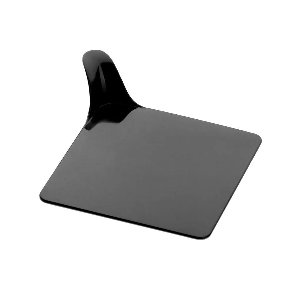 Pavoni Black Square Dessert Tray, 3.5" - Pack of 50