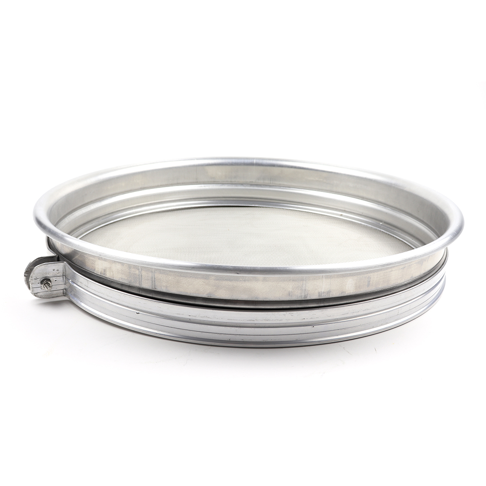 Heavy Gauge Stainless Steel Flour Sieve 16" Diameter, Mesh #50 (Extra Fine) - for Sugar