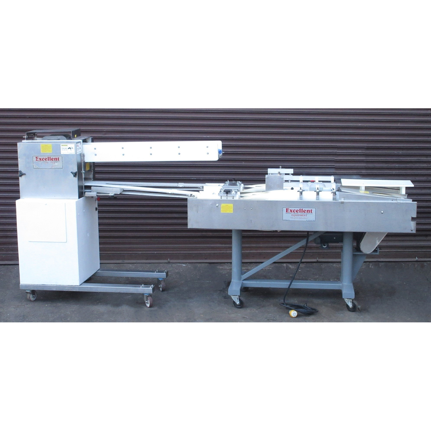 Excellent KSD-100-2 Bagel Divider, KSF-300-2 Double Pass Bagel Former, Used Excellent Condition