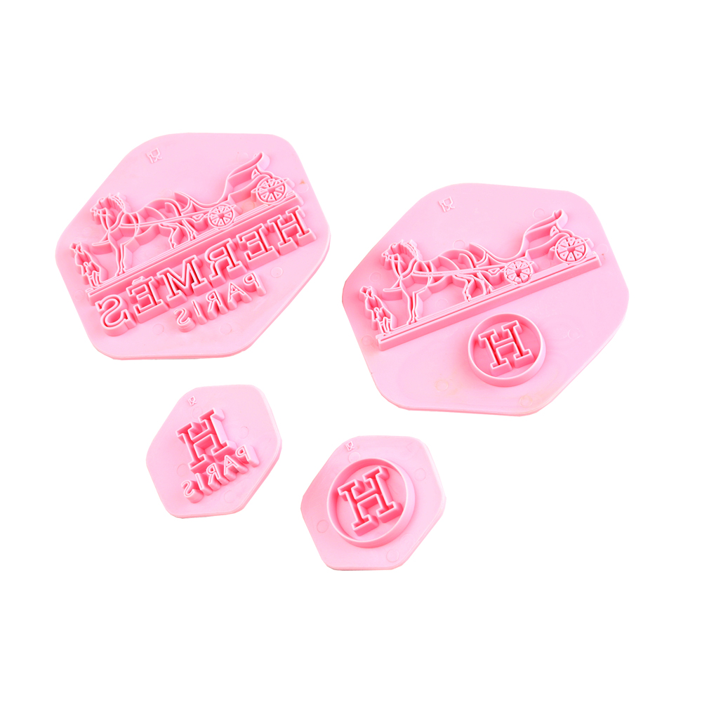 O'Creme Hermes Symbol Gumpaste Cutters, Set of 4