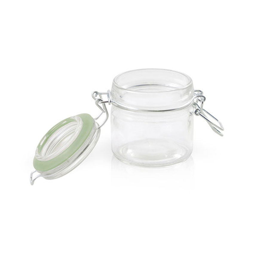Packnwood Mini Glass Seal Jars, 3.5 oz, 2.5" Dia. x 2.7" H, Case of 24