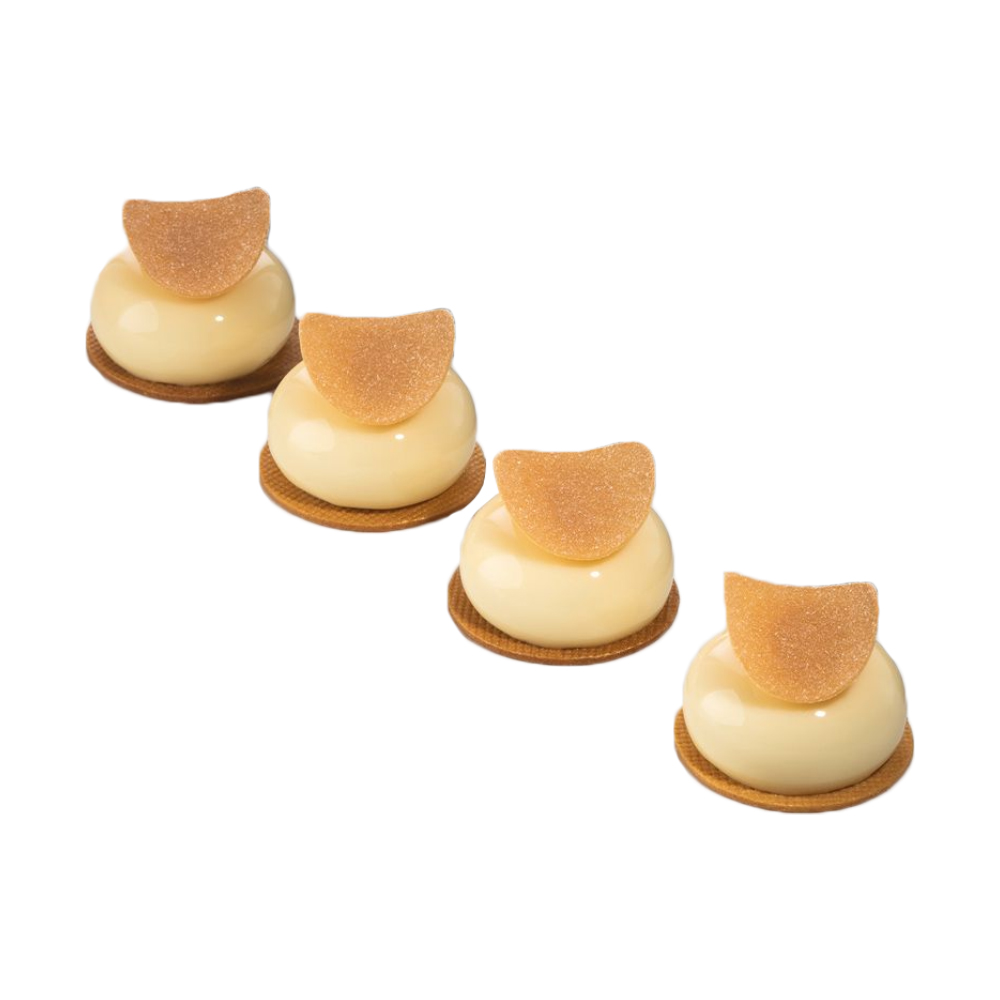 Pavoni Pavoflex PX43219 TEATIME PLANET40 Silicone Mold, 15 Cavities
