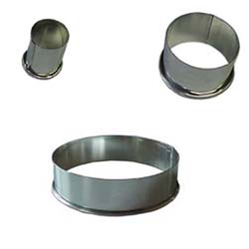 Dough Plain Round Cutter Heavy Duty Tinned Steel, 1-1/8"