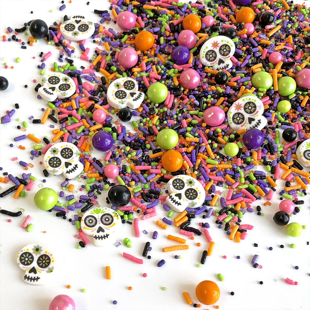 Sprinkle Pop Dia De Los Muertos Sprinkle Mix, 4 oz.