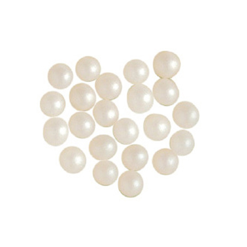 White Sugar Pearls Decoration Balls 2mm, 8 oz