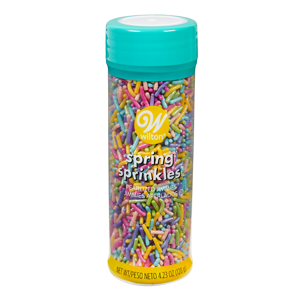 Wilton Pearlized Spring Jimmies, 4.23 oz.