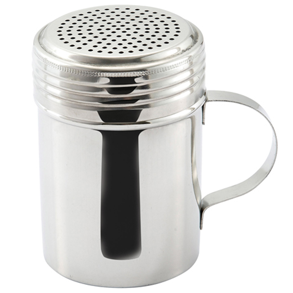 Winco Stainless Steel Shaker/Dredger, 10 Oz.