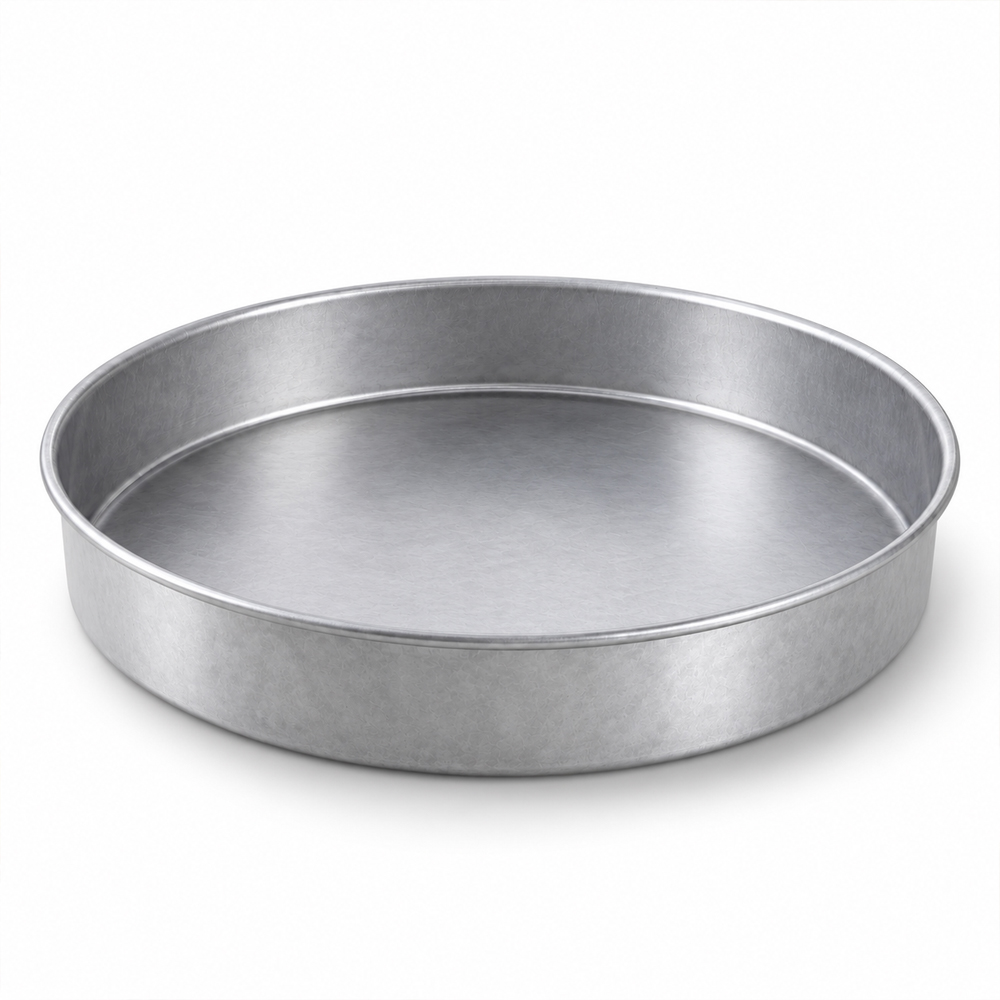 Chicago Metallic Round Aluminized Steel Cake Pan, 14" X 2" Deep - Case Of 6 - Image 1