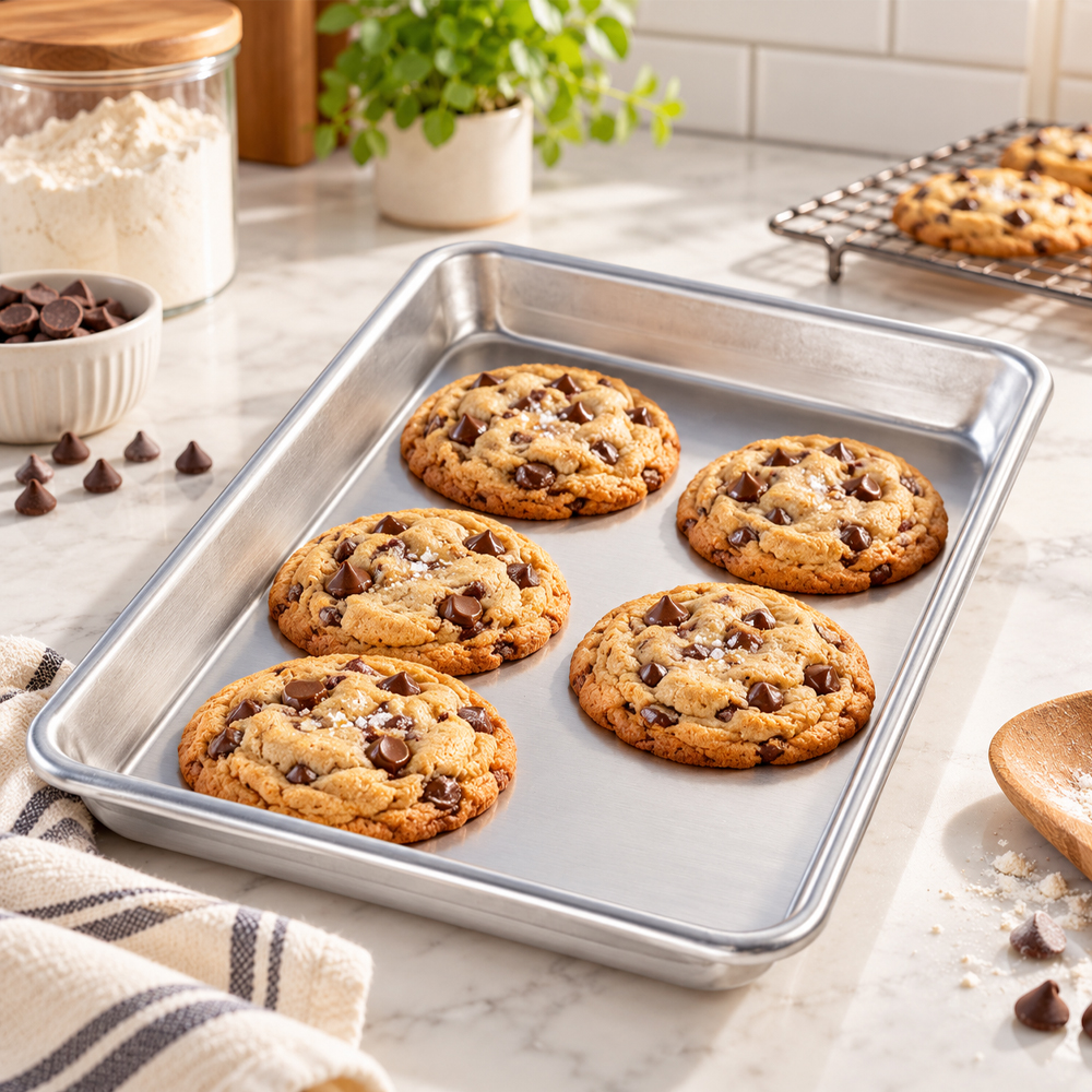 Chicago Metallic Eighth Size Standard Sheet Pan - Case Of 12 - Image 2