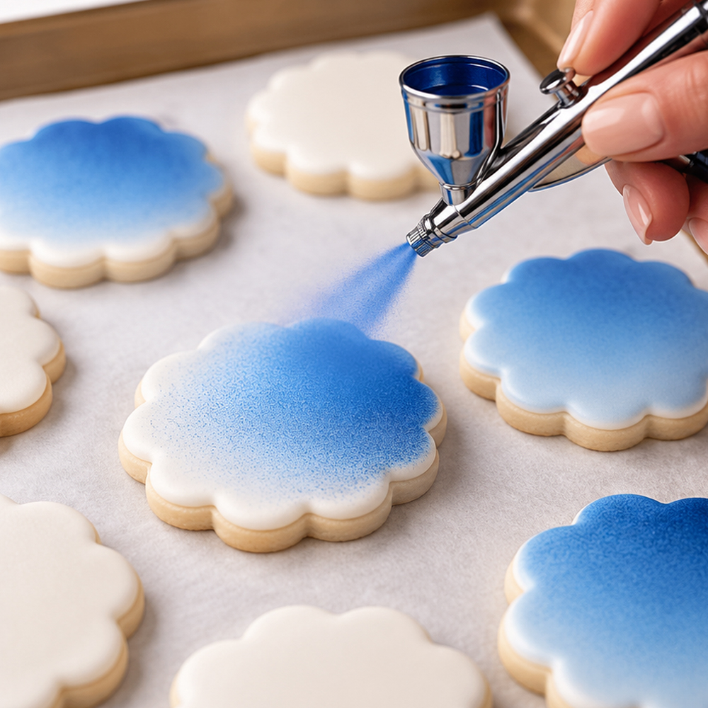 Chefmaster Royalty Blue Airbrush Color, 9 Oz. - Image 1