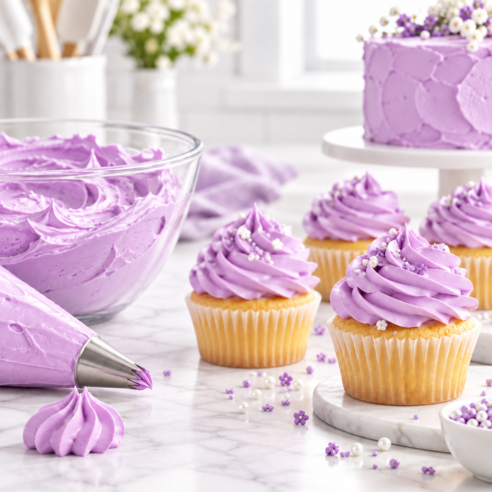 Chefmaster Lilac Liqua Gel Food Coloring, 10.5 Oz. - Image 1