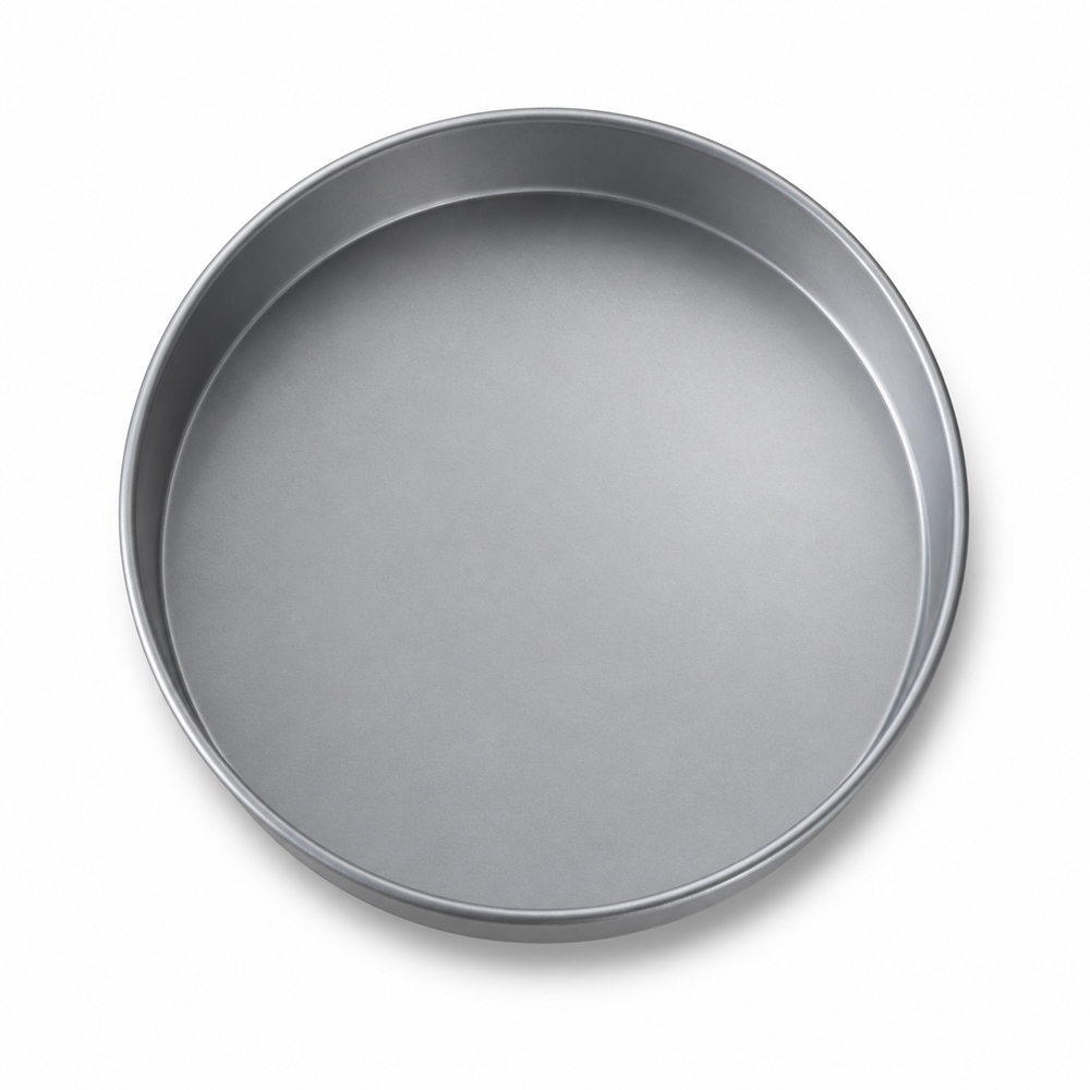 Chicago Metallic Round Aluminized Steel Cake Pan, 14" X 1" Deep - Case Of 6 - Image 1