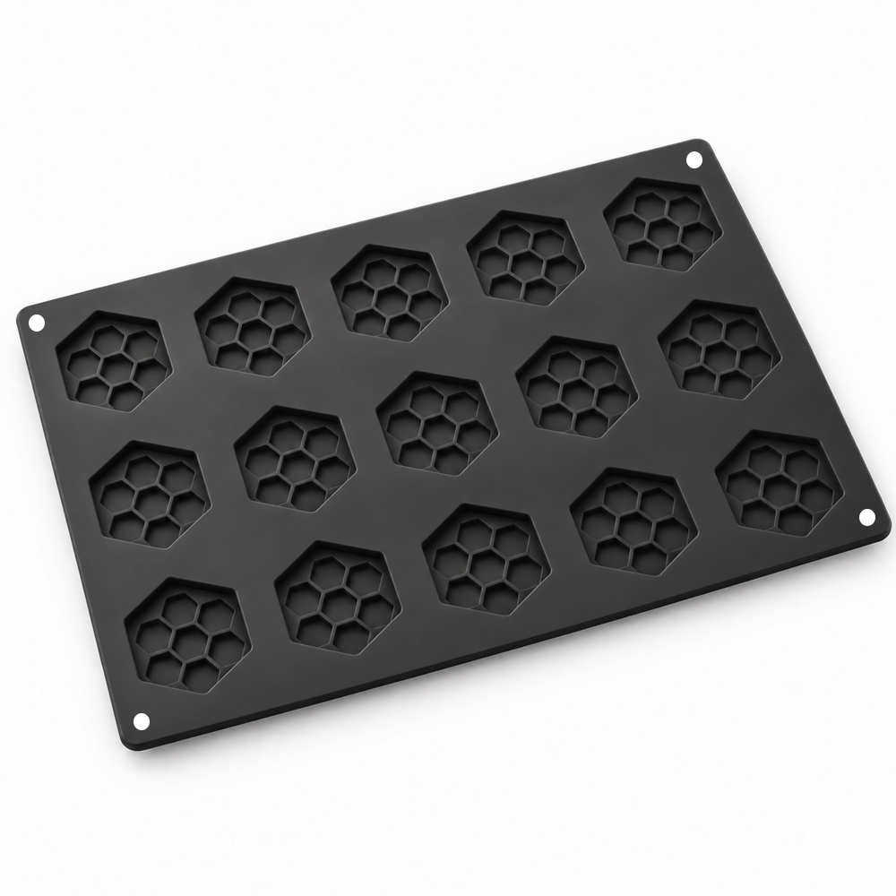 Flexipan Inspiration Honeycomb Mold, 15 Cavities - Image 1