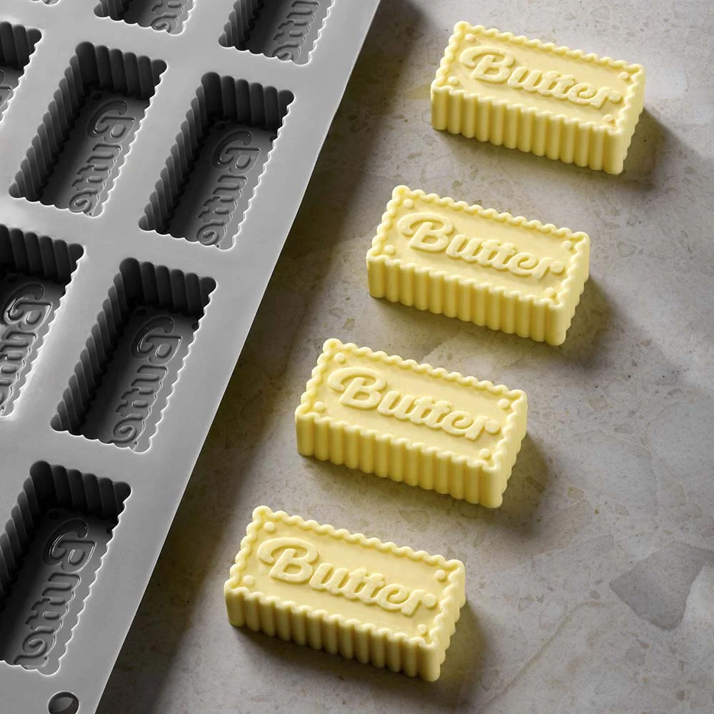 Pavoni Gg083 Silicone Butter Mold, 16 Cavities - Image 2