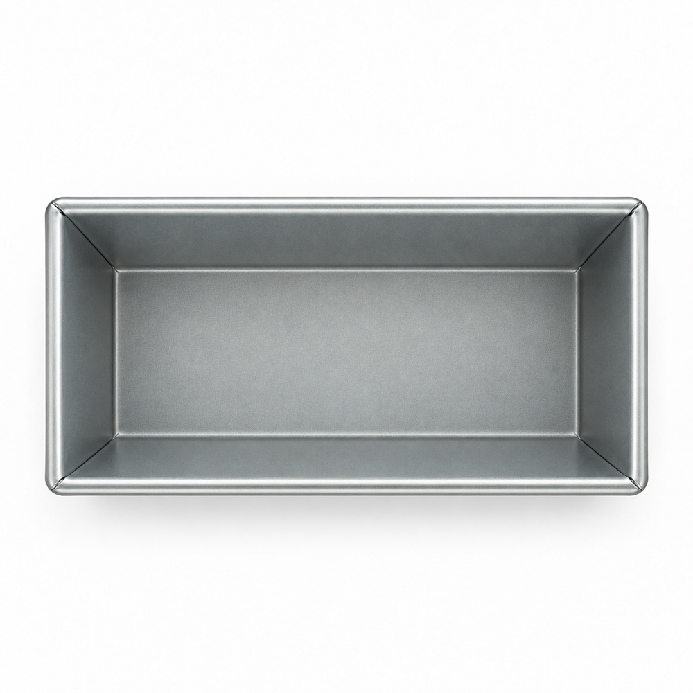 Winco Aluminized Steel Glazed Loaf Pan, 9" X 4-1/2" X 2-3/4" - Image 1