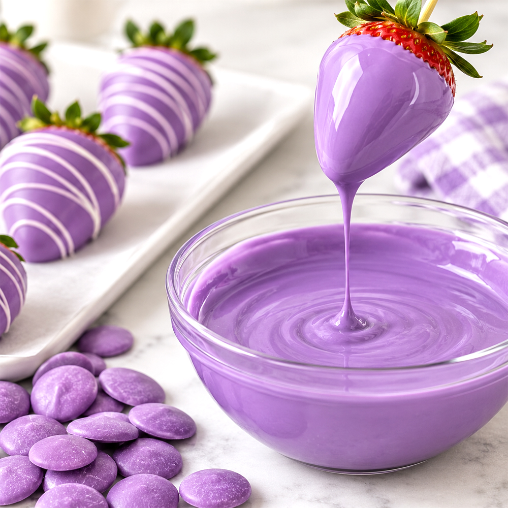 Purple Coating Wafers, 1 Lb. - Image 1