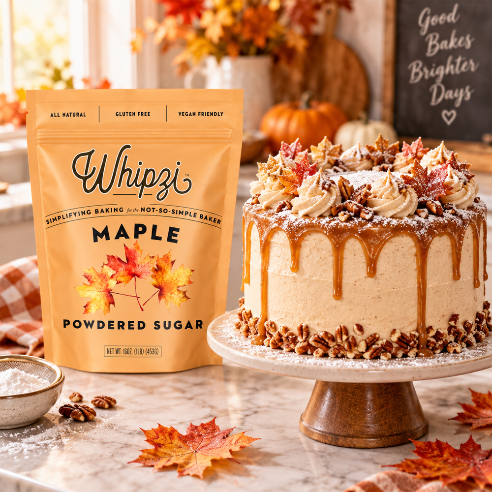 Whipzi Maple Flavor Powdered Sugar, 16 Oz. - Image 2