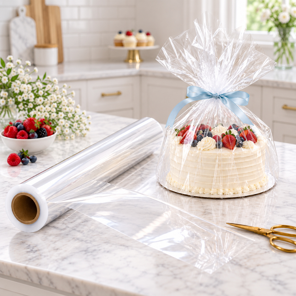 O'creme Cellophane Roll, 31" X 100' - Image 1