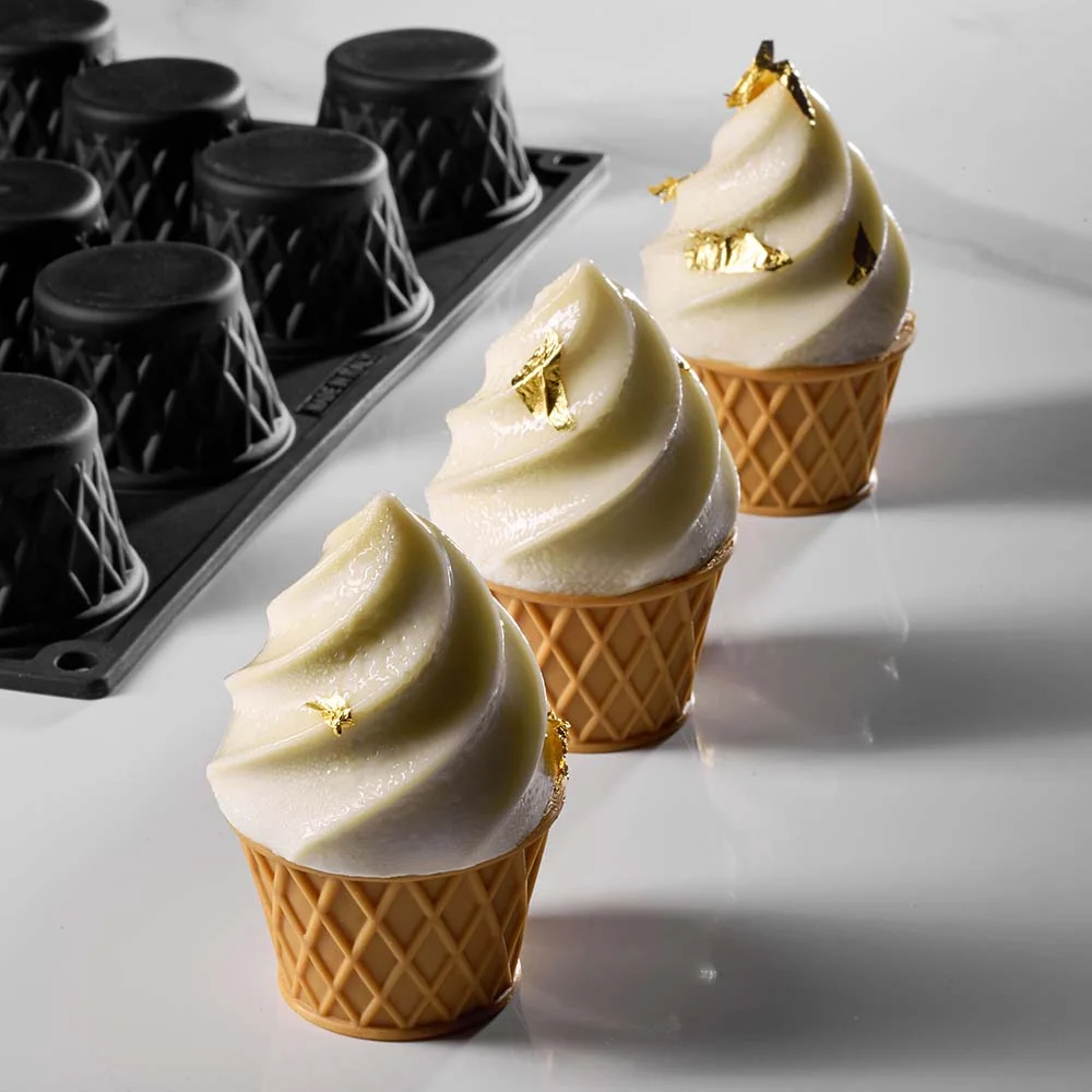 Pavoni Pavoflex Px3235 Gelato Silicone Mold, 11 Cavities - Image 1