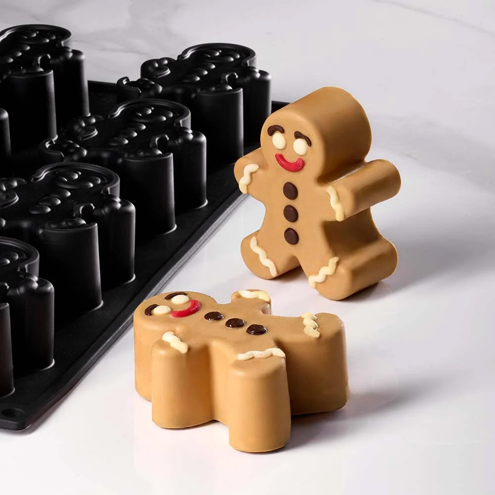 Pavoni Pavoflex Px43138 Gingerman Silicone Mold, 12 Cavities - Image 2