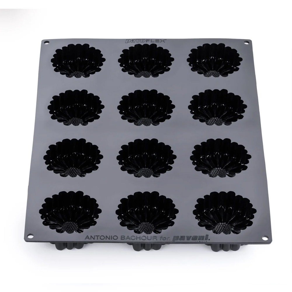 Pavoni Pavoflex Px43140 Floris Silicone Mold, 12 Cavities - Image 4