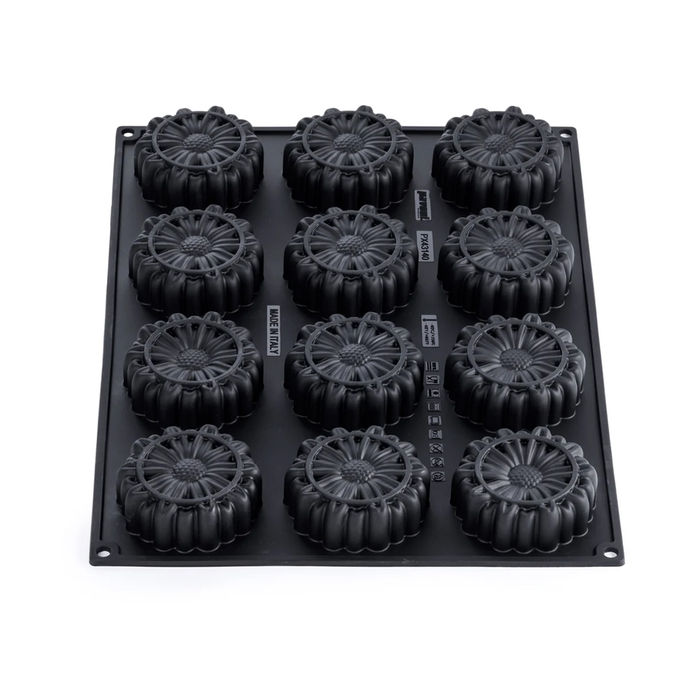 Pavoni Pavoflex Px43140 Floris Silicone Mold, 12 Cavities - Image 3