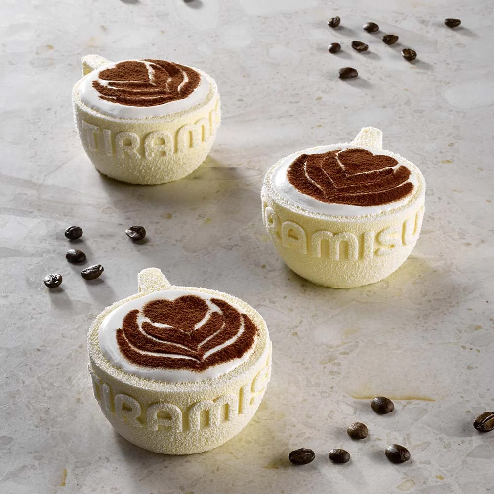 Pavoni Pavoflex Px43143 Tiramisu Cups Silicone Mold, 12 Cavities - Image 2