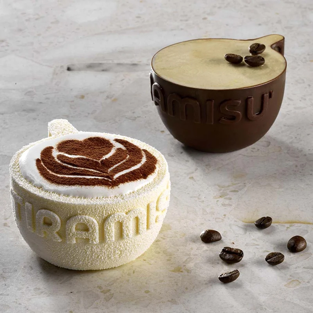 Pavoni Pavoflex Px43143 Tiramisu Cups Silicone Mold, 12 Cavities - Image 3