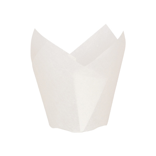 Tulip White Silicone Baking Cup