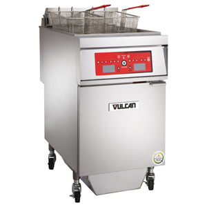 Vulcan 1ER85CF Electric Freestanding Fryer with KleenScreen PLUS