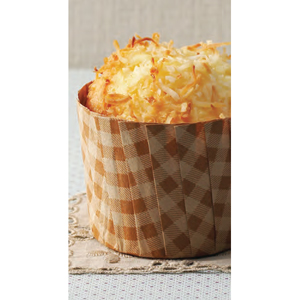 Welcome Home Brands Check Pleated Baking Cup