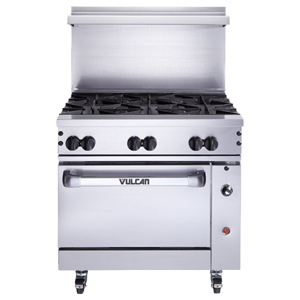 Vulcan 36C-6B Endurance Gas Range 36", 6 Open Burners