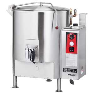 Vulcan GT125E Fully Jacketed Stationary Gas Kettle 125 Gal.