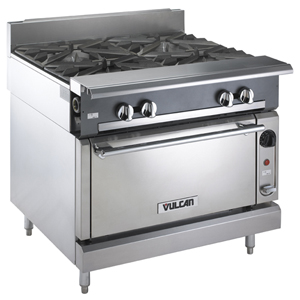 Vulcan Heavy Duty Gas Range 36"