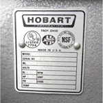 Hobart H600 60 Qt Mixer Bowl And 2 Attachments Included, Used Excellent Condition - Image 4