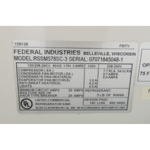 Federal Industries Rssm578sc-3 Display Case, Used Excellent Condition - Image 5