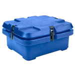 Cambro 240MPC Insulated Food Pan Carrier (fits one half size 2 1/2'' or 4'' deep pan), Navy Blue