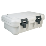 Cambro UPCS140 Insulated Food Pan Carrier (fits one full size 4'' deep pan), Speckled Gray