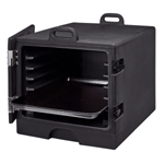 Cambro 1826MTC Camcarrier for Trays and Sheet Pans, SINGLE COMPARTMENT, Black