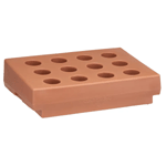 Cambro CR12 Tray & Dish Cart - CUTLERY RACK ONLY, Coffee Beige