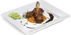 G. E. T. Melamine Plate, Rectangle, Milano Series, 12" x 10", White