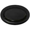 G. E. T. Melamine Platter, Oval, Milano Series, 17" x 12,", Black